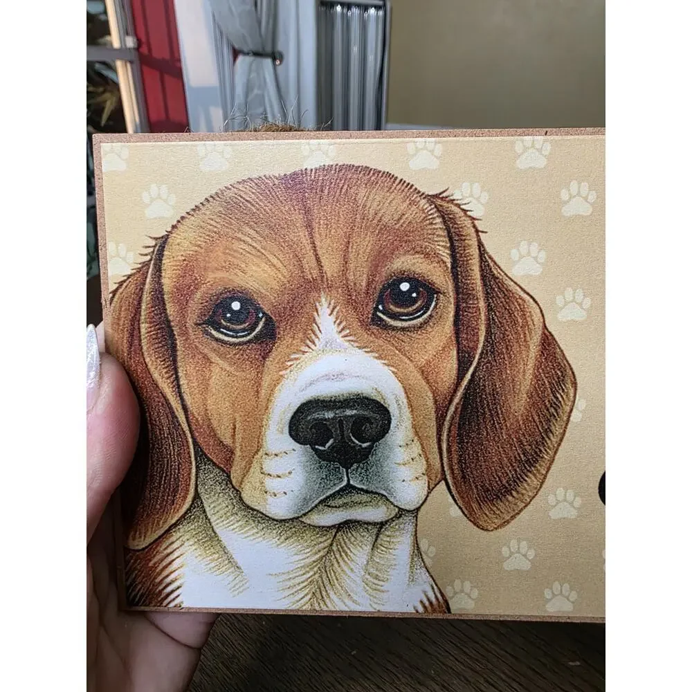 Love‎ Is Veing Owned By A Beagle Dog Sign 5